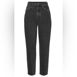Vero Moda Mom Jeans Black Denim NWT Size 30
